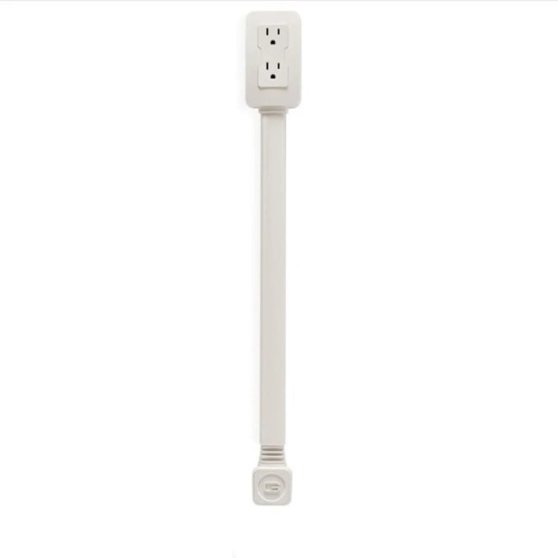 Extensor de tomada retrátil - Adaptador de tomada rotativa para soquetes bloqueados