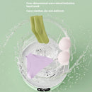 Mini-máquina de lavar roupa sem fio, limpador portátil de roupas íntimas, balde de lavanderia desidratável