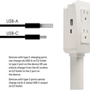 Extensor de tomada retrátil - Adaptador de tomada rotativa para soquetes bloqueados